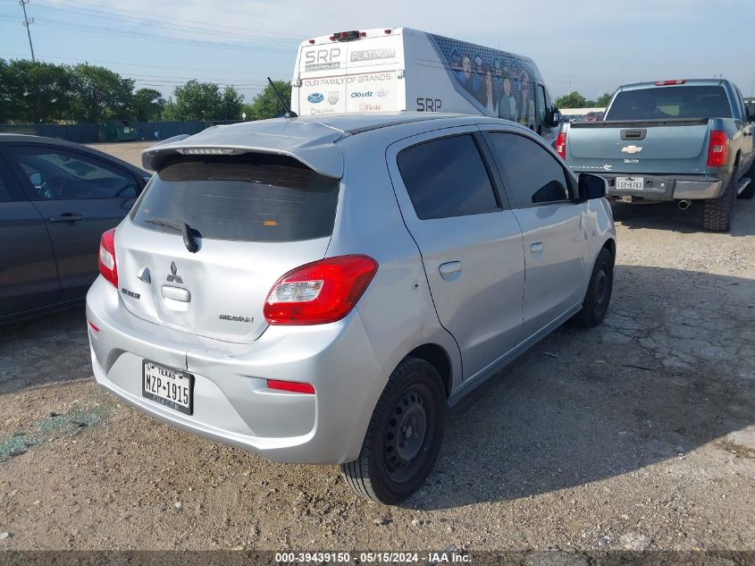 2018 Mitsubishi Mirage Es VIN: ML32A3HJ7JH009739 Lot: 39439150