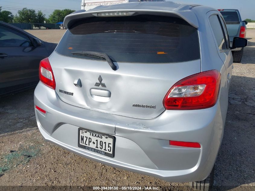 2018 Mitsubishi Mirage Es VIN: ML32A3HJ7JH009739 Lot: 39439150