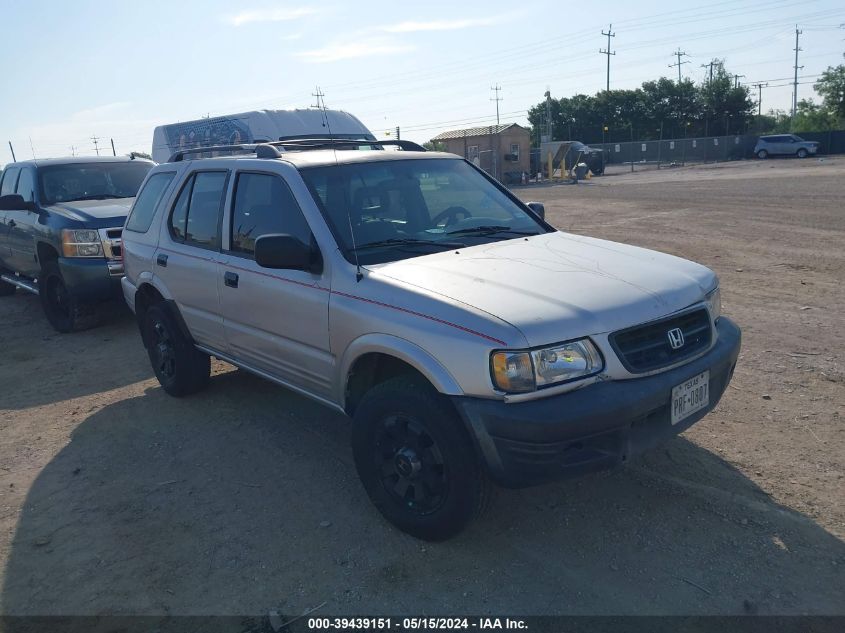 1999 Honda Passport Ex/Lx VIN: 4S6CM58W9X4406047 Lot: 39439151