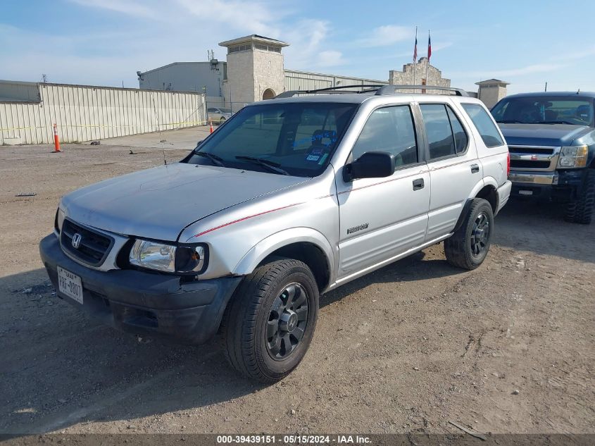 1999 Honda Passport Ex/Lx VIN: 4S6CM58W9X4406047 Lot: 39439151