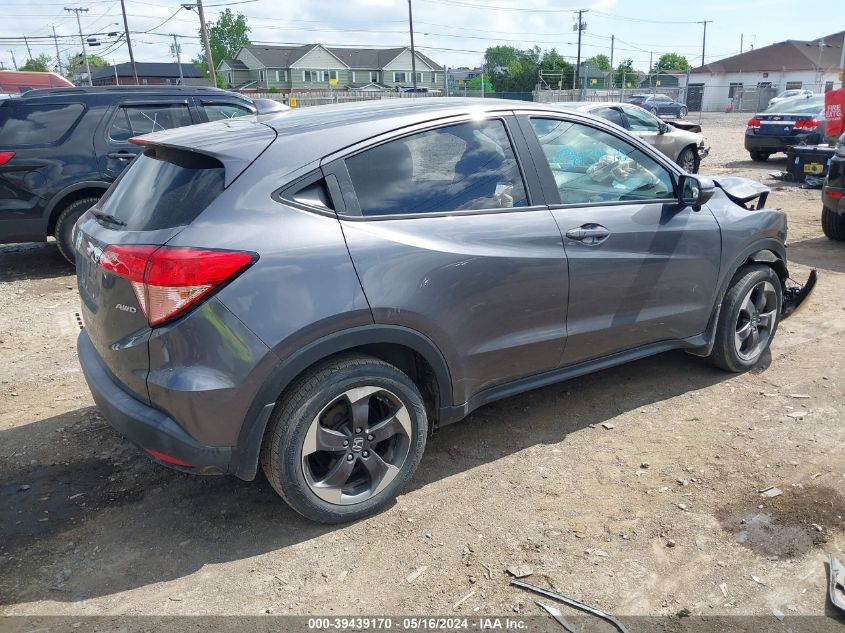 2018 Honda Hr-V Ex VIN: 3CZRU6H59JG720113 Lot: 39439170