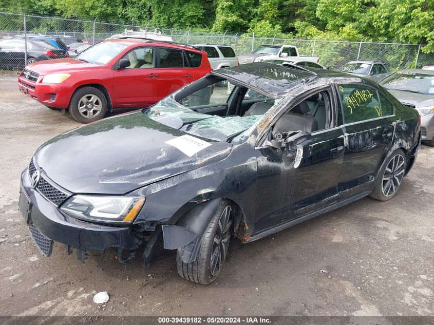 2013 Volkswagen Jetta Gli Autobahn W/Nav VIN: 3VW4A7AJ7DM213459 Lot: 39439182