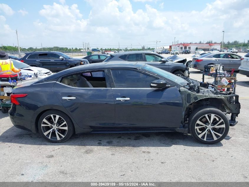 2017 Nissan Maxima 3.5 Sl VIN: 1N4AA6AP5HC434401 Lot: 39439189