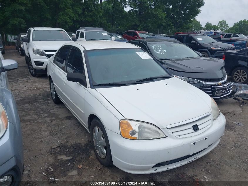 1HGES16522L041158 | 2002 HONDA CIVIC