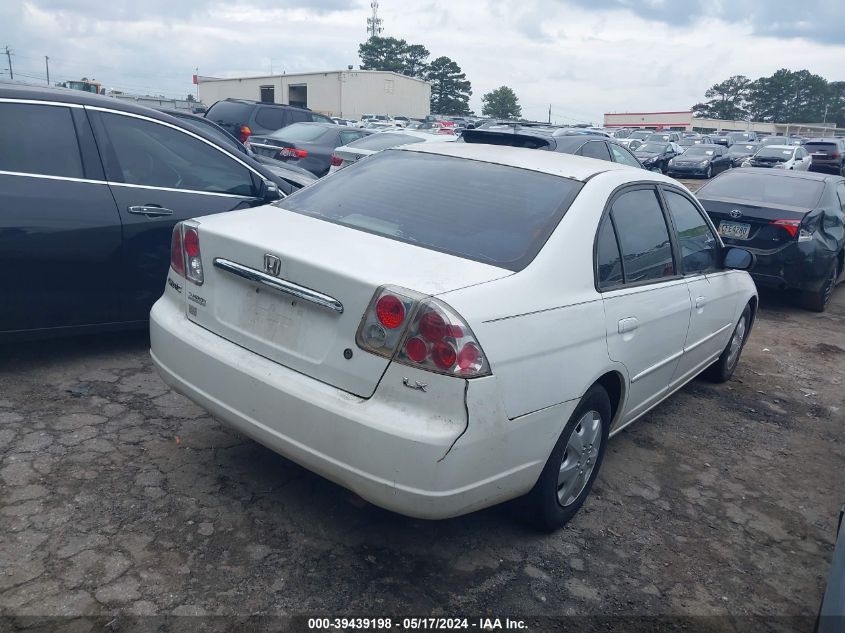 1HGES16522L041158 | 2002 HONDA CIVIC