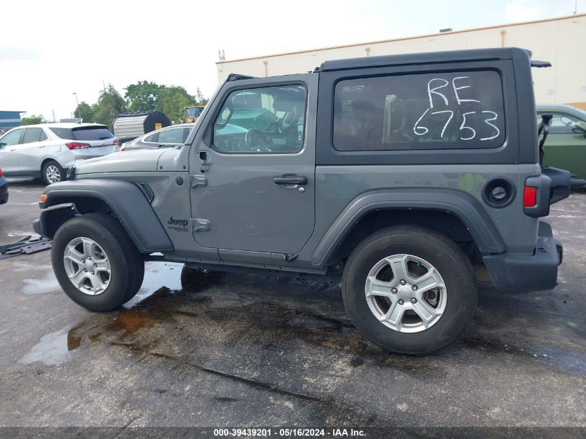2021 Jeep Wrangler Sport VIN: 1C4GJXAN0MW756753 Lot: 39439201