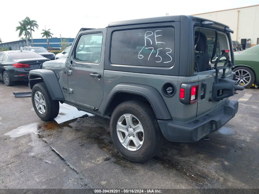 2021 Jeep Wrangler Sport VIN: 1C4GJXAN0MW756753 Lot: 39439201