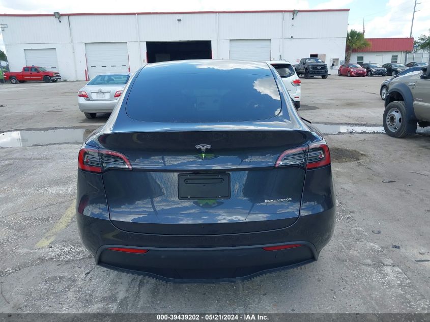 2024 Tesla Model Y Long Range Dual Motor All-Wheel Drive VIN: 7SAYGDEE7RA248156 Lot: 39439202