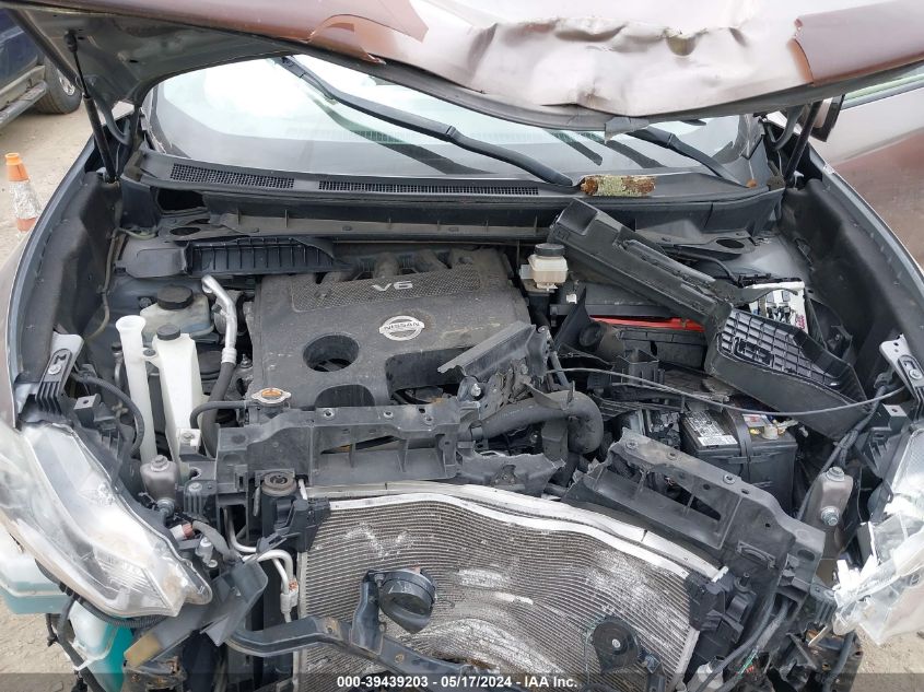 2011 Nissan Murano Sl VIN: JN8AZ1MW9BW154578 Lot: 39439203