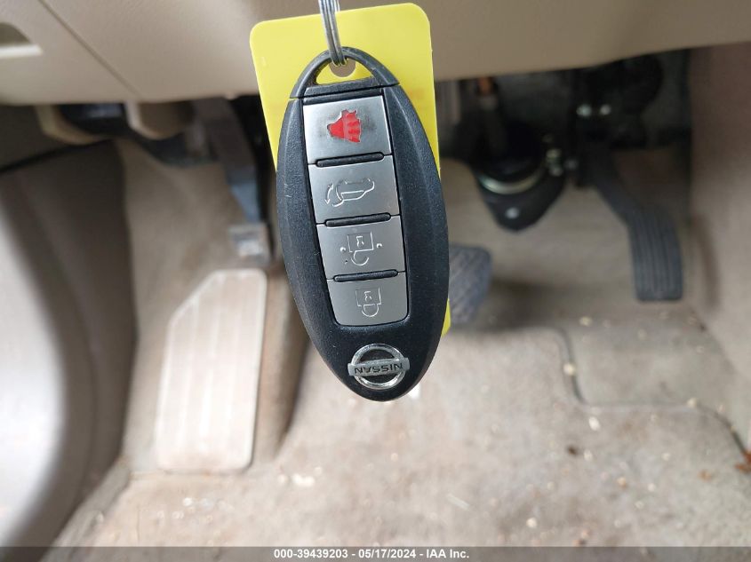 2011 Nissan Murano Sl VIN: JN8AZ1MW9BW154578 Lot: 39439203