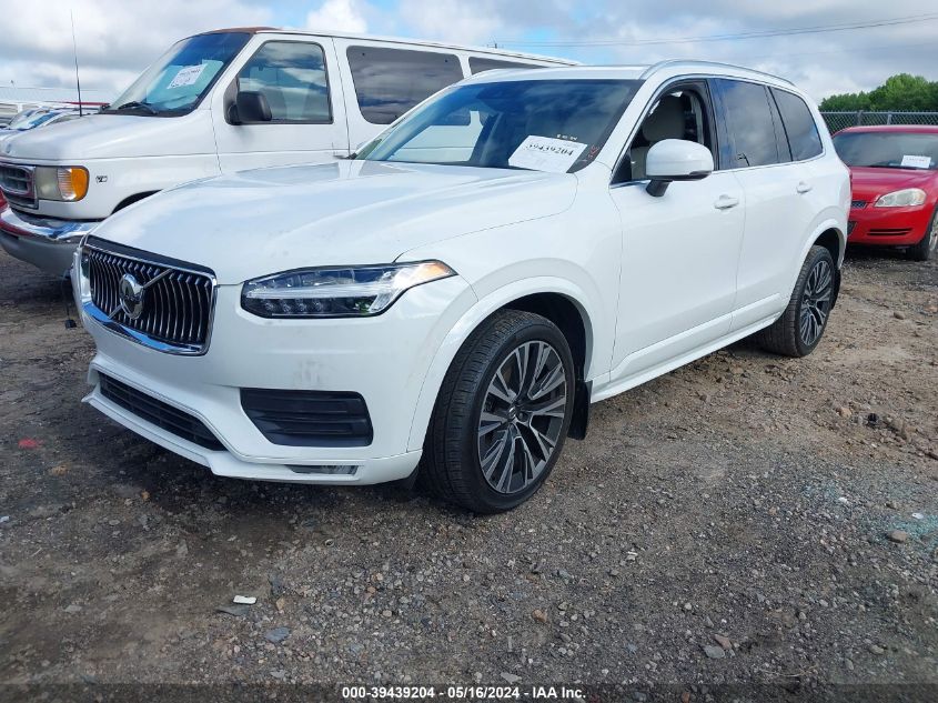 2020 Volvo Xc90 T5 Momentum 7 Passenger VIN: YV4102CK8L1573074 Lot: 39439204