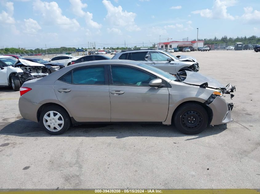 2016 Toyota Corolla Le VIN: 2T1BURHE1GC533590 Lot: 39439208