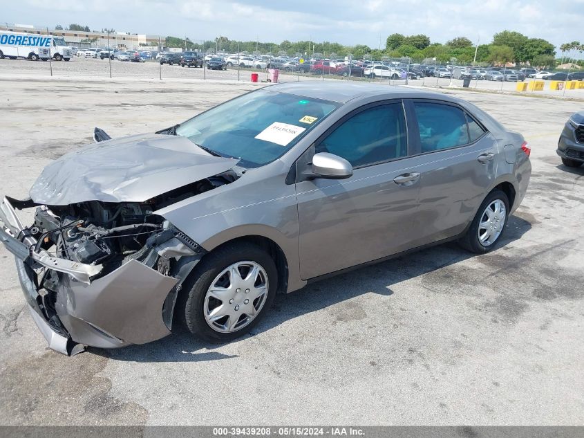 2016 Toyota Corolla Le VIN: 2T1BURHE1GC533590 Lot: 39439208