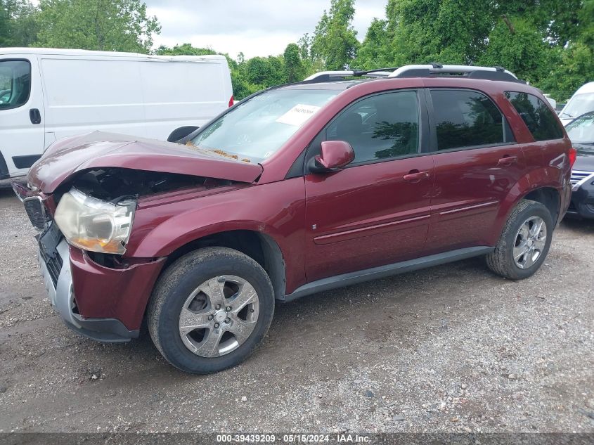 2007 Pontiac Torrent VIN: 2CKDL63F776248641 Lot: 39439209