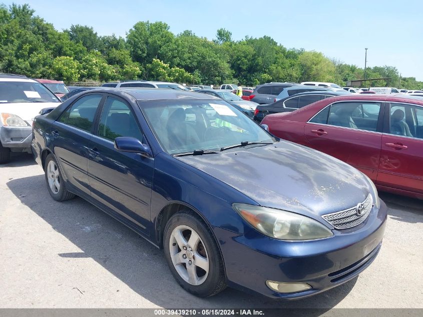 2002 Toyota Camry Se VIN: JTDBE32K420021320 Lot: 39439210