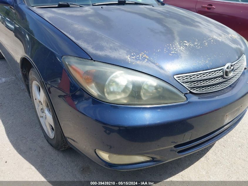 2002 Toyota Camry Se VIN: JTDBE32K420021320 Lot: 39439210