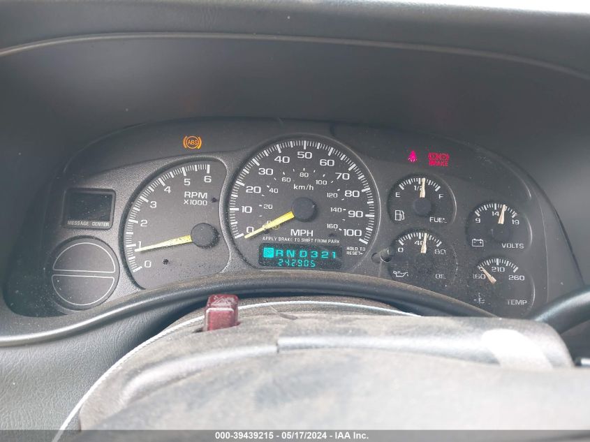 1999 Chevrolet Silverado 1500 Ls VIN: 2GCEK19V1X1245814 Lot: 39439215