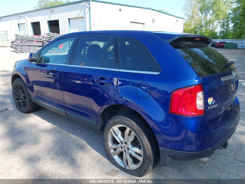 2013 Ford Edge Limited VIN: 2FMDK4KC3DBE32351 Lot: 39439216