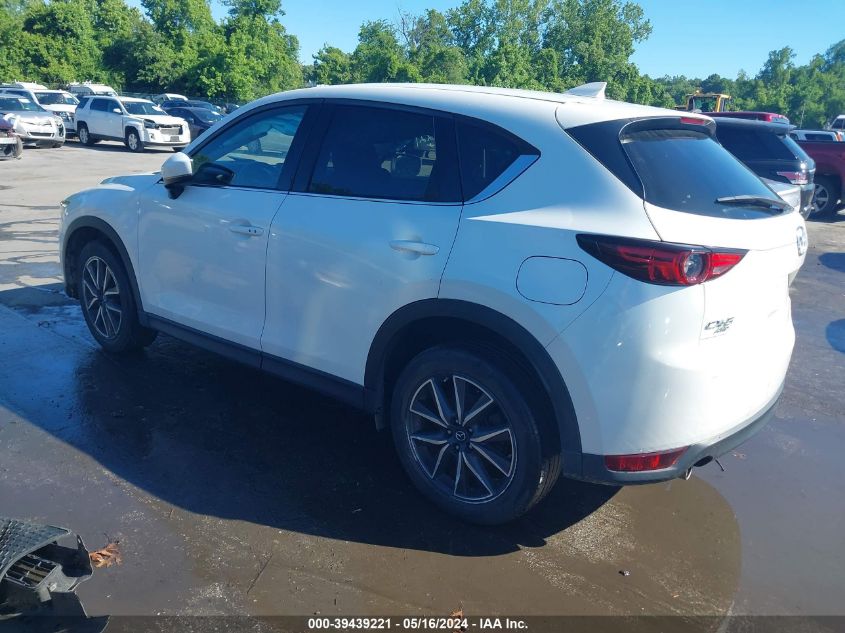 2018 Mazda Cx-5 Grand Touring VIN: JM3KFBDM3J0415595 Lot: 39439221