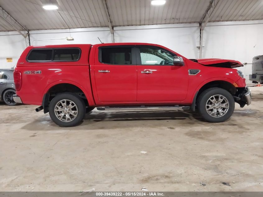 2021 Ford Ranger Lariat VIN: 1FTER4FH9MLD77382 Lot: 39439222