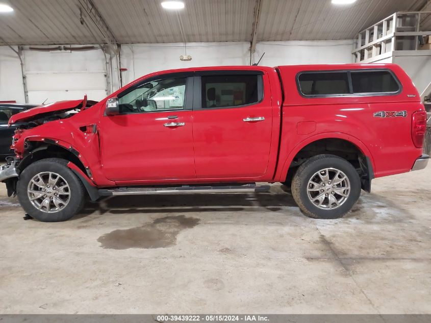 2021 Ford Ranger Lariat VIN: 1FTER4FH9MLD77382 Lot: 39439222