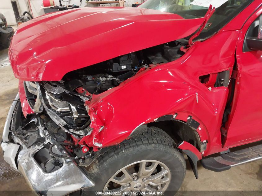 2021 Ford Ranger Lariat VIN: 1FTER4FH9MLD77382 Lot: 39439222