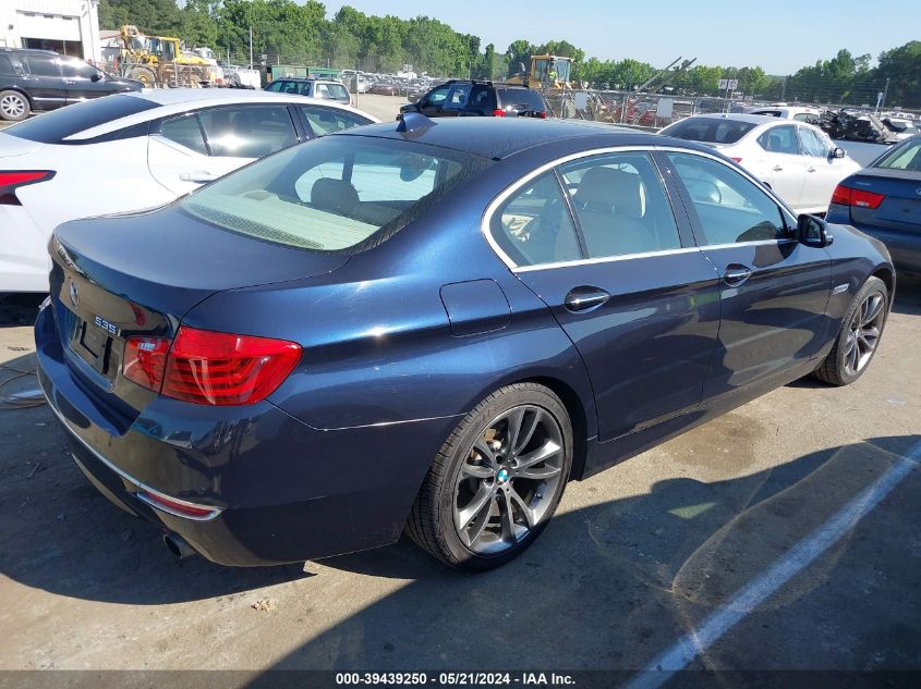 2015 BMW 535I VIN: WBA5B1C50FD919203 Lot: 39439250