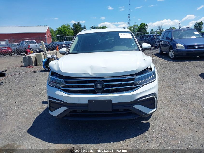 2022 VOLKSWAGEN TIGUAN 2.0T SE - 3VV2B7AX6NM027670