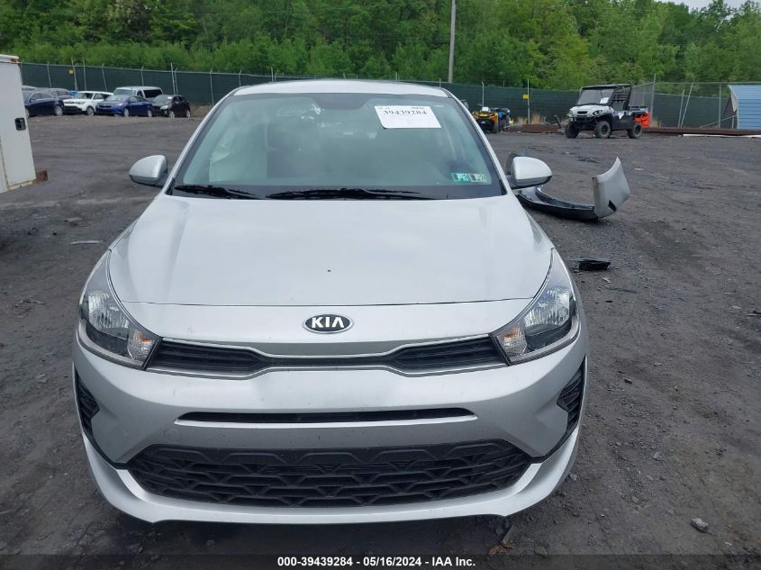 2021 Kia Rio Lx VIN: 3KPA24ADXME417260 Lot: 39439284