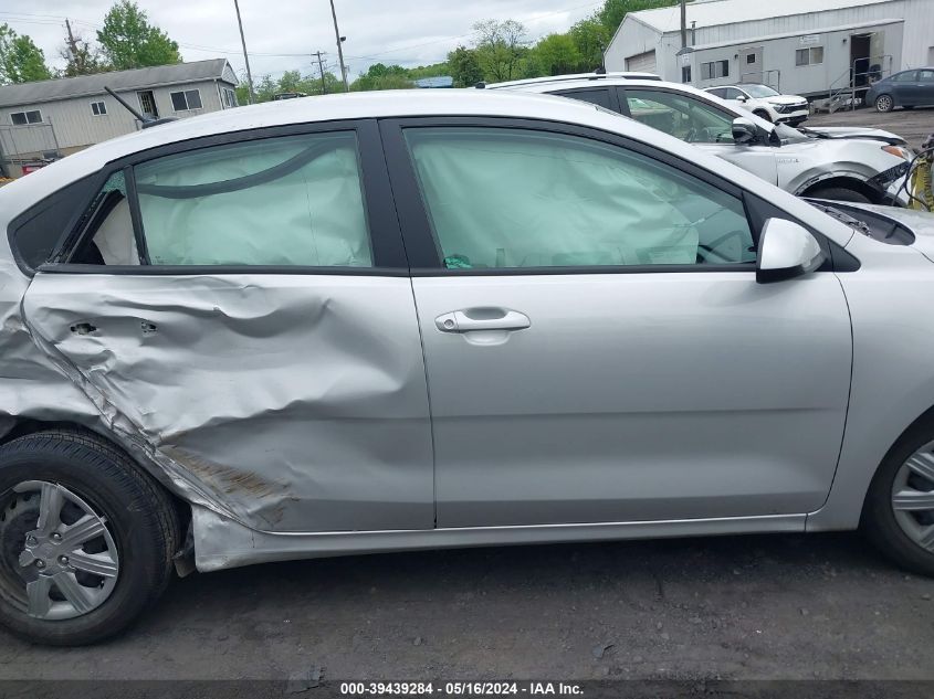 2021 Kia Rio Lx VIN: 3KPA24ADXME417260 Lot: 39439284