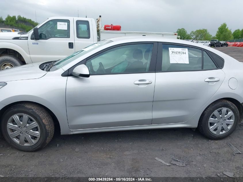 2021 Kia Rio Lx VIN: 3KPA24ADXME417260 Lot: 39439284