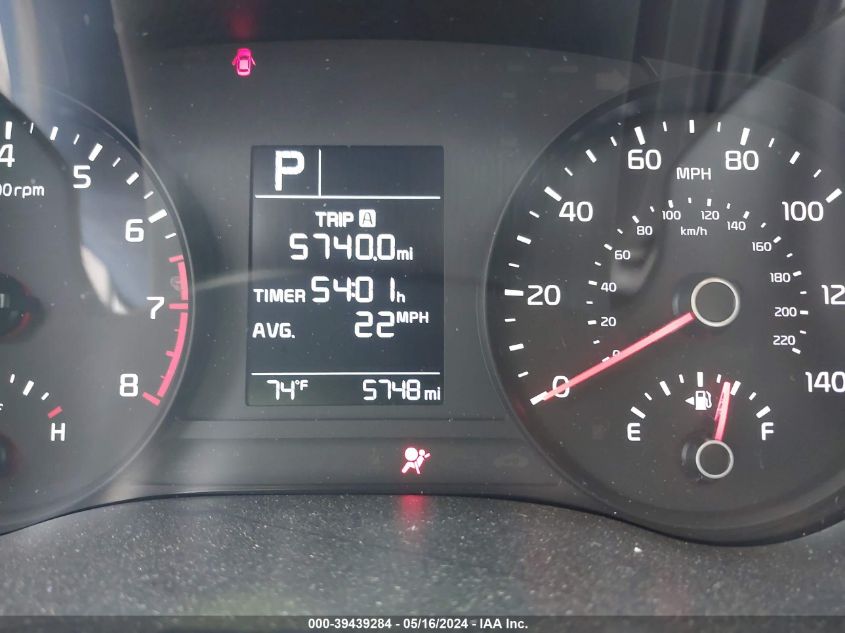 2021 Kia Rio Lx VIN: 3KPA24ADXME417260 Lot: 39439284