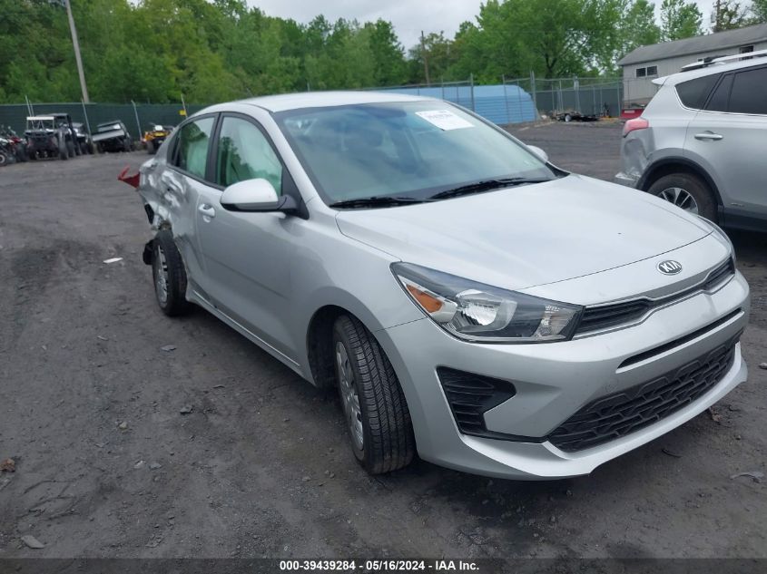 2021 Kia Rio Lx VIN: 3KPA24ADXME417260 Lot: 39439284