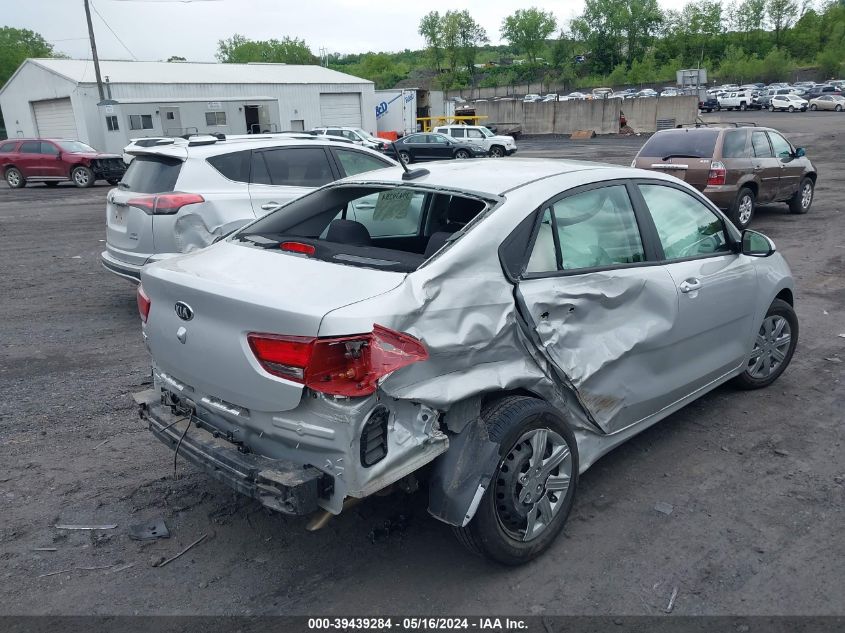 2021 Kia Rio Lx VIN: 3KPA24ADXME417260 Lot: 39439284