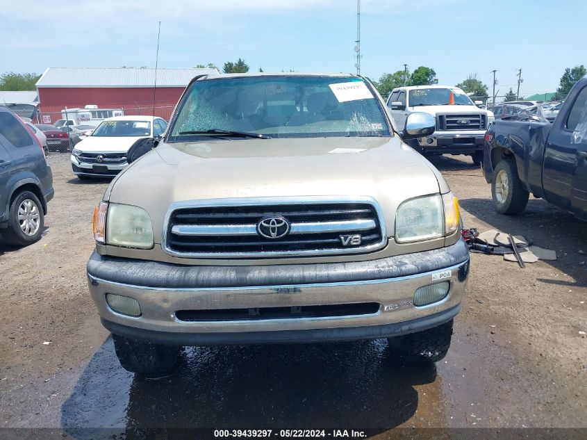 2002 Toyota Tundra Sr5 V8 VIN: 5TBBT44162S294524 Lot: 39439297