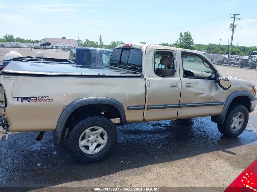 2002 Toyota Tundra Sr5 V8 VIN: 5TBBT44162S294524 Lot: 39439297