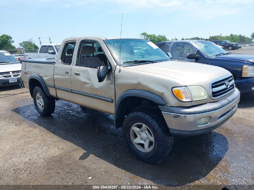 2002 Toyota Tundra Sr5 V8 VIN: 5TBBT44162S294524 Lot: 39439297