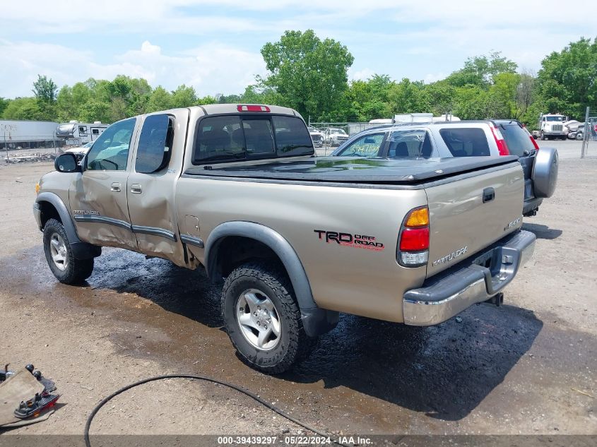 2002 Toyota Tundra Sr5 V8 VIN: 5TBBT44162S294524 Lot: 39439297