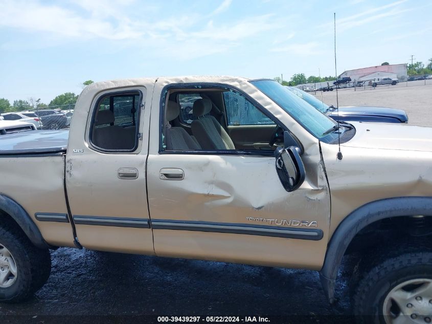 2002 Toyota Tundra Sr5 V8 VIN: 5TBBT44162S294524 Lot: 39439297