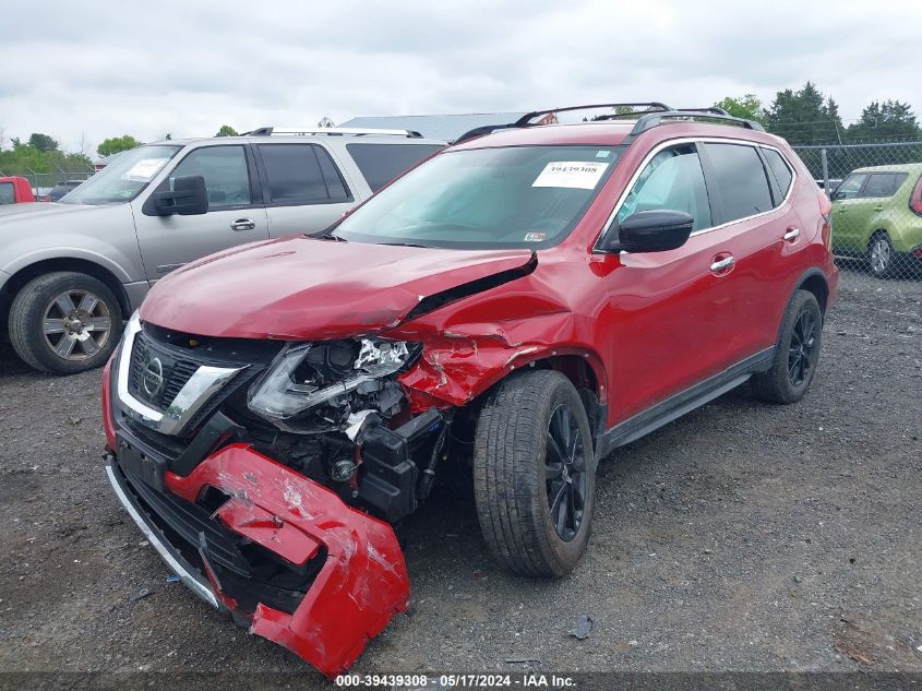 2017 Nissan Rogue Sv VIN: 5N1AT2MV2HC874966 Lot: 39439308