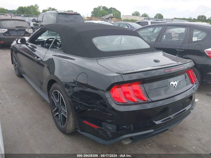 2022 Ford Mustang Ecoboost Premium VIN: 1FATP8UH0N5101806 Lot: 39439309