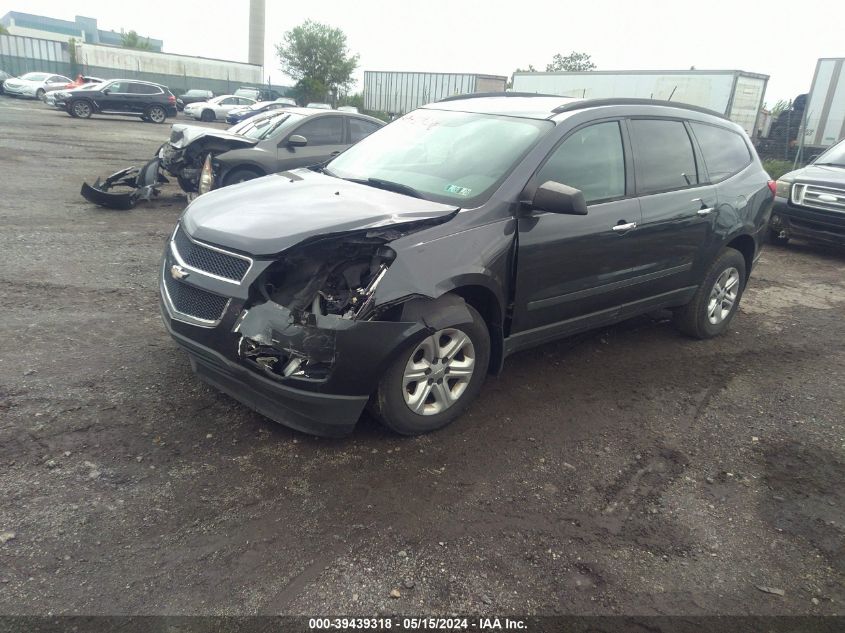 2011 Chevrolet Traverse Ls VIN: 1GNKRFED1BJ376806 Lot: 39439318