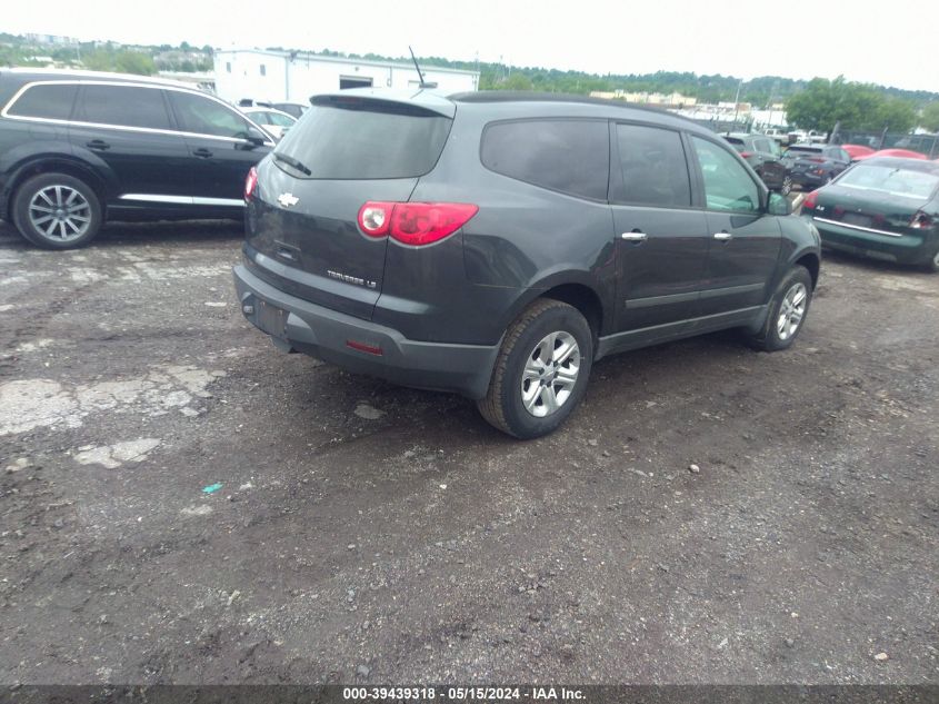 2011 Chevrolet Traverse Ls VIN: 1GNKRFED1BJ376806 Lot: 39439318