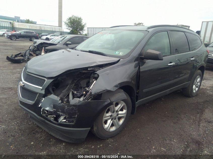 2011 Chevrolet Traverse Ls VIN: 1GNKRFED1BJ376806 Lot: 39439318