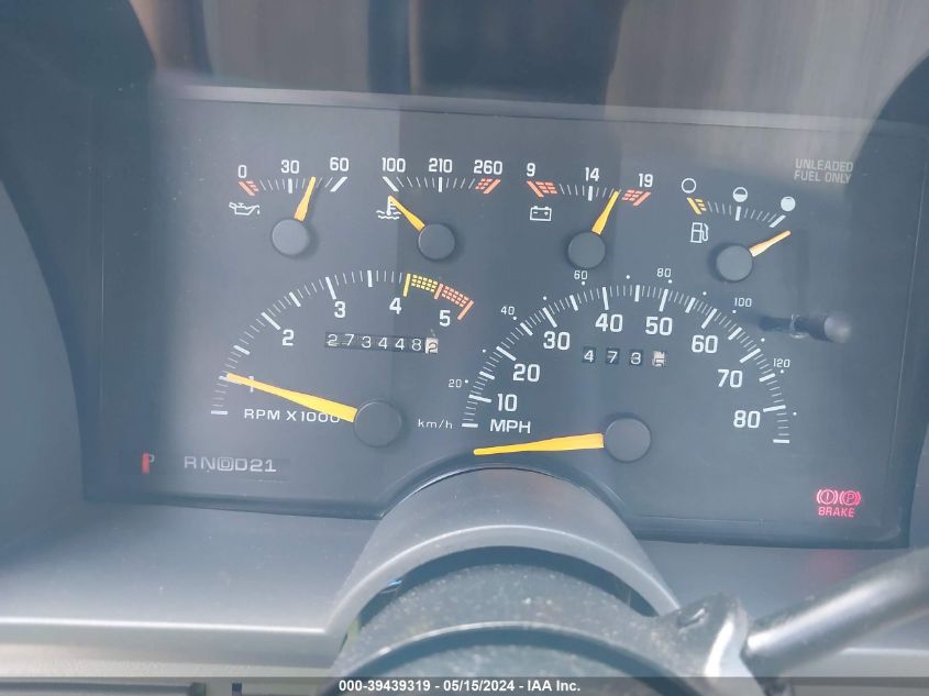 1993 Chevrolet Gmt-400 K1500 VIN: 1GCEK14K0PZ213084 Lot: 39439319