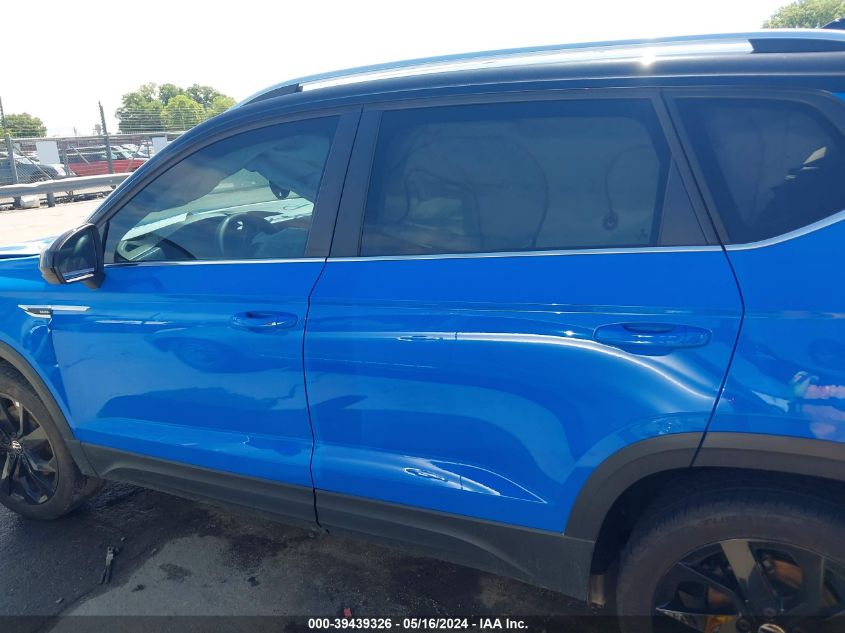 2023 Volkswagen Taos 1.5T Se VIN: 3VVEX7B22PM342227 Lot: 39439326