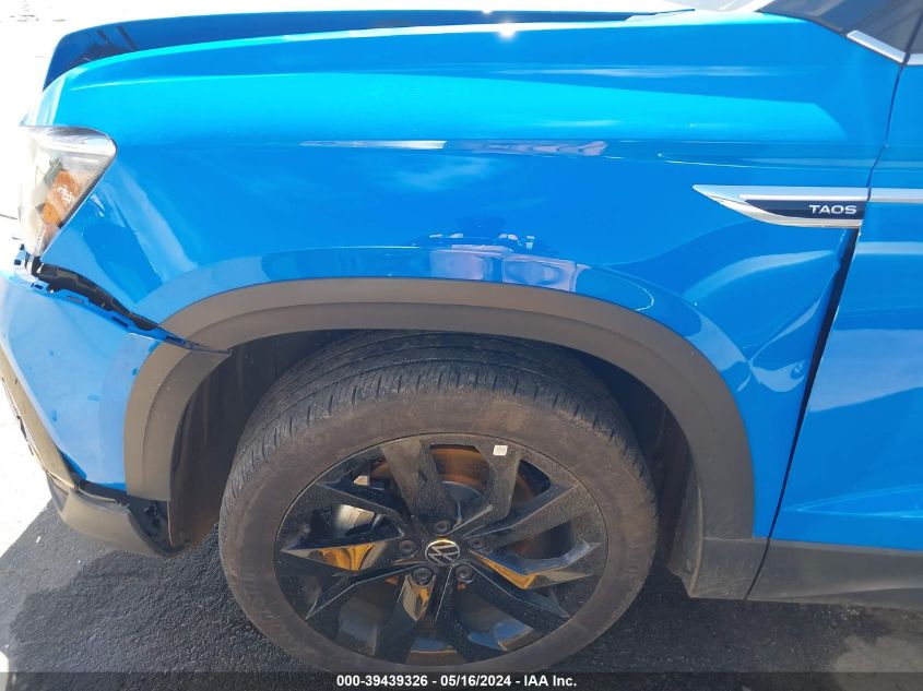 2023 Volkswagen Taos 1.5T Se VIN: 3VVEX7B22PM342227 Lot: 39439326