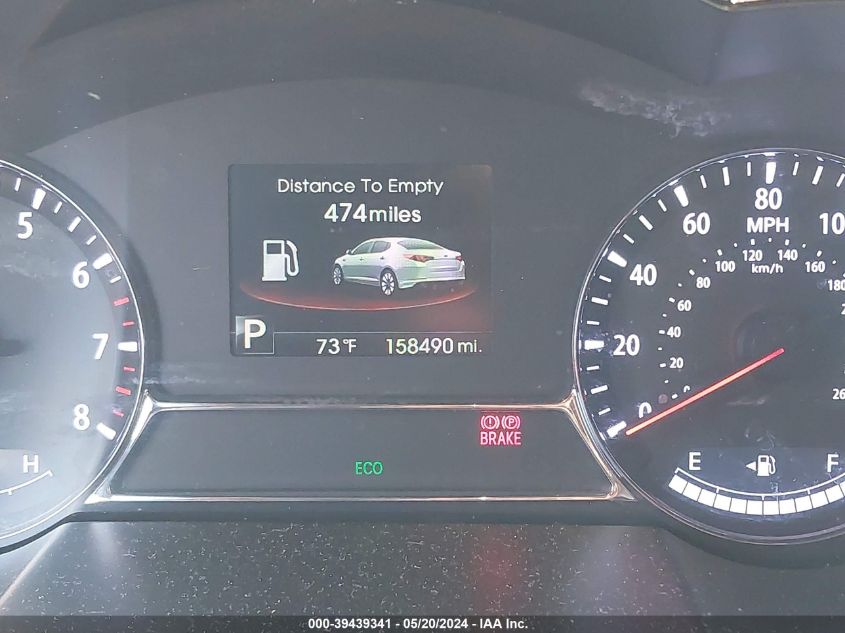 2013 Kia Optima Sx VIN: 5XXGR4A62DG243019 Lot: 39439341