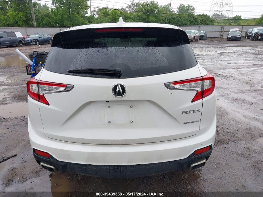 2023 Acura Rdx Standard VIN: 5J8TC2H30PL025733 Lot: 39439358