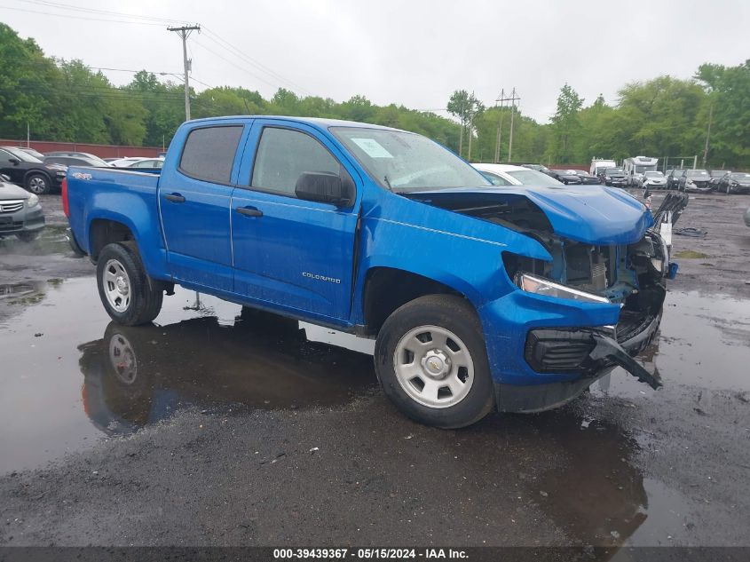 2022 Chevrolet Colorado 4Wd Short Box Wt VIN: 1GCGTBEN9N1332591 Lot: 39439367